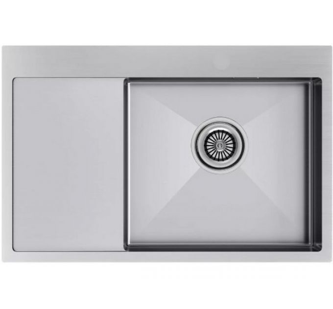 Мойка Paulmark Kroner 78F PM217851-BSR, брашированная нерж. сталь