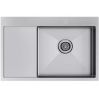 Мойка Paulmark Kroner 78F PM217851-BSR, брашированная нерж. сталь