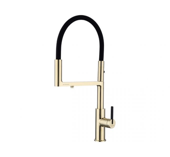 Смеситель Paulmark Tornado To213402-G, золото