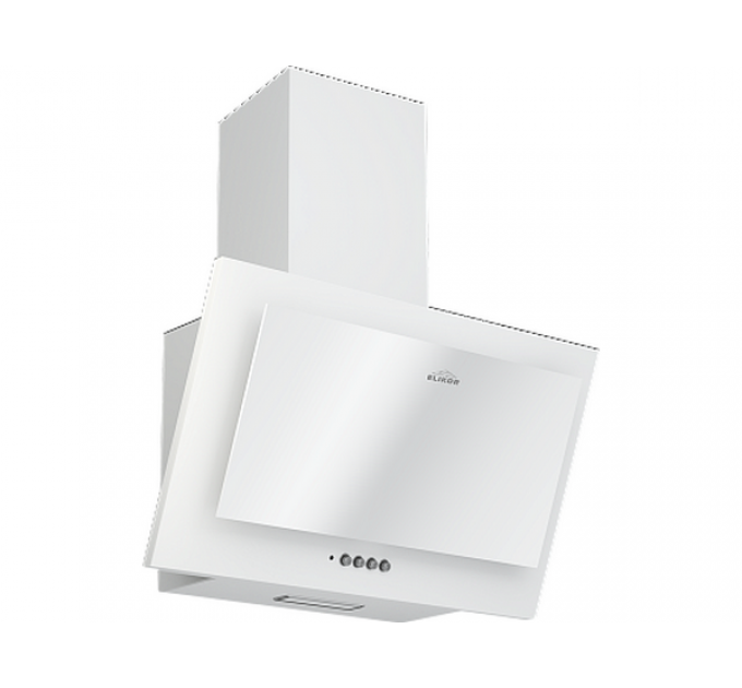 Вытяжка Elikor Коралл 60П-430-К3Д белый/белое стекло