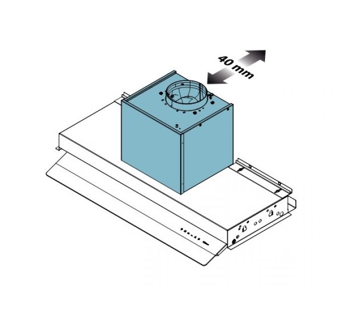 Вытяжка Falmec VIRGOLA TOUCH BLACK 60