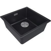 Мойка Paulmark Lumi 45uni-skew LU45SK-AN, антрацит