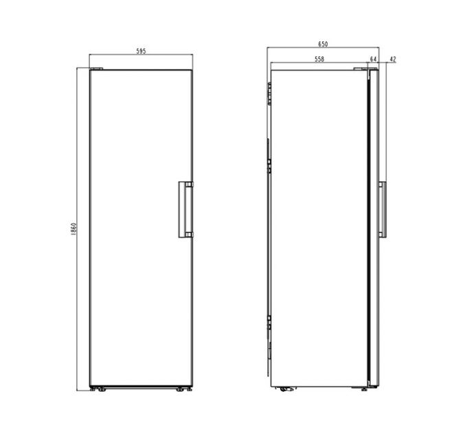 Холодильная камера Jacky's JL FW1860