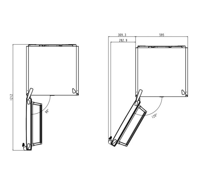 Холодильная камера Jacky's JL FW1860