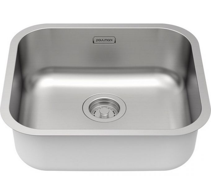 Мойка Paulmark Vello 48 uni VE48-BS, брашированная нерж. сталь