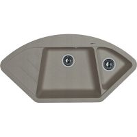 Мойка Florentina Веста серый шелк