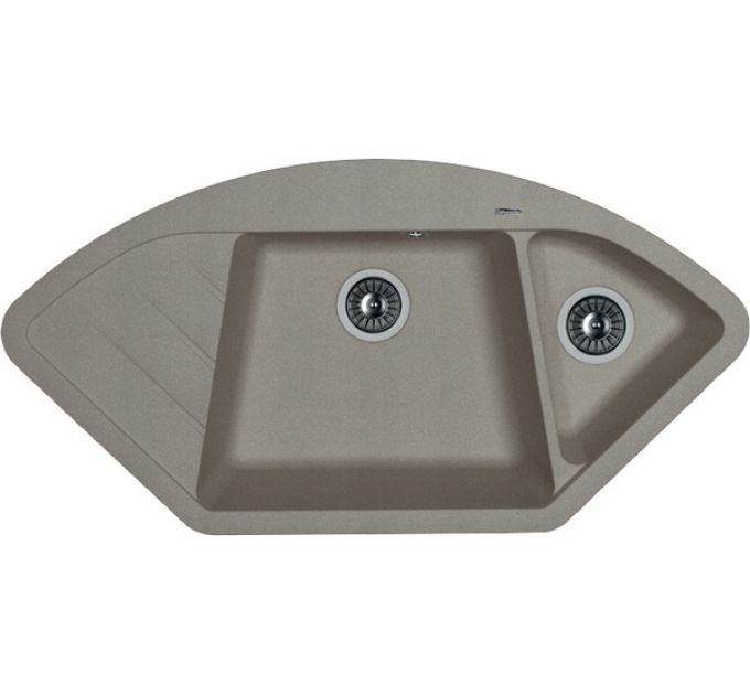 Мойка Florentina Веста серый шелк