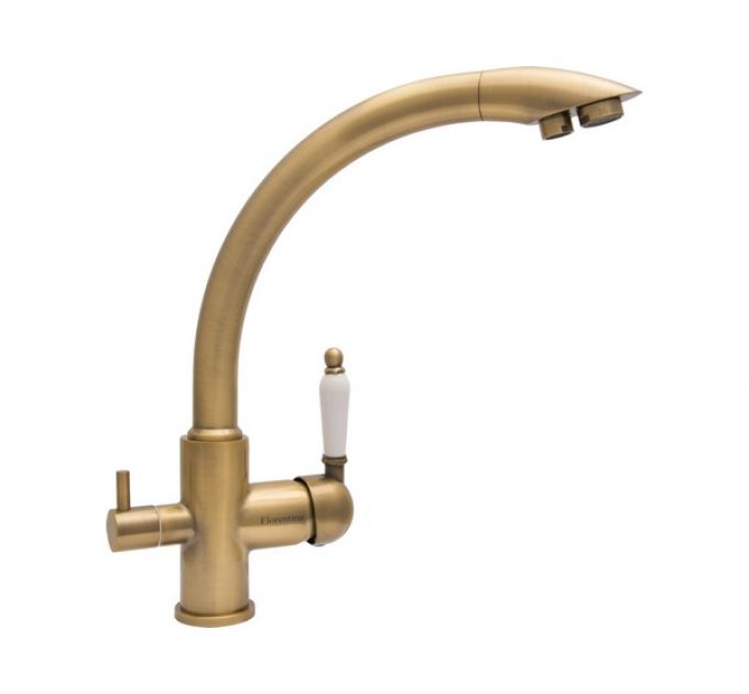 Смеситель Florentina Шале бронза