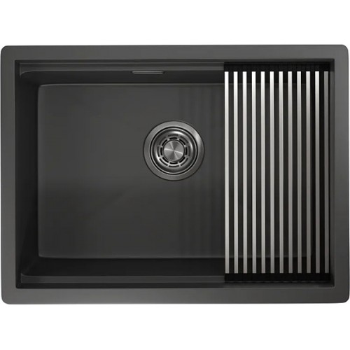Мойка Granula KS-6045U, черный матовый