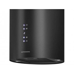 Вытяжка Kuppersberg TUBA 35 B, 35.1 см, черная, 850 м³/ч, 3 скорости, SKU 35302