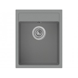 Мойка Longran Ultra ULS400.500 - 23009, гранит, врезной, 1 чаша, 400x500 мм