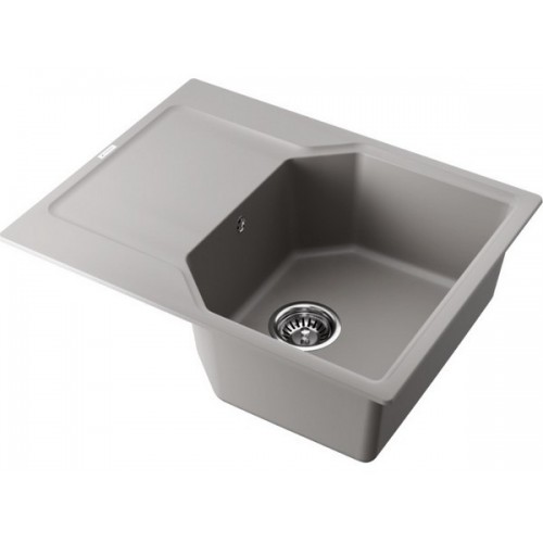 Мойка Omoikiri Yonaka 65-GR Artgranit в цвете Leningrad Grey - Качественное решение для вашей кухни