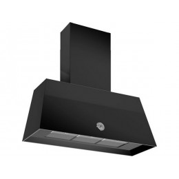 Вытяжка Bertazzoni KR110HER1NEDC, 110 см, чёрная матовая, 570 м³/ч, 3 скорости, A, 67 дБ, SKU 10210