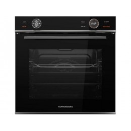 Духовой шкаф Kuppersberg HT 612 BX, 60 см, черный/нерж. сталь, 72 л, 12 режимов, A+ (SKU: 35310)