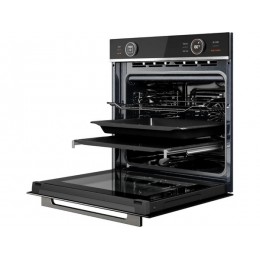Духовой шкаф Kuppersberg HT 612 BX, 60 см, черный/нерж. сталь, 72 л, 12 режимов, A+ (SKU: 35310)