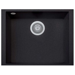Мойка Longran Cube CUG560.435 - 10 Onyx, 560x435 мм, гранит, под столешницу, 1 чаша, 200 мм.