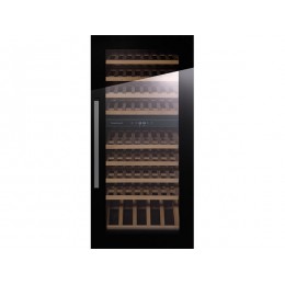 Винный шкаф Kuppersbusch FWK 4800.0 S3, встраиваемый, черное стекло, 79 бутылок, 1230x594x555 мм, SKU 32912