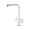 Смеситель Paulmark Serpentine Se213222-WH (431) белый матовый – стиль и качество для вашей кухни или ванной