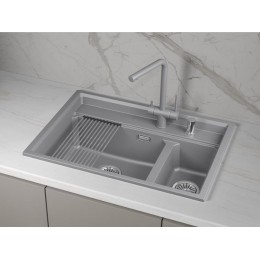 Мойка Granula KS-7302i, алюминиум