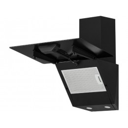 Вытяжка KRONA POLLY 600 black 31618, 700 м3/ч, стекло, 3 скорости