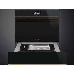 Вакууматор SMEG CPV615NR 24019, черное стекло, медный профиль, Touch Control, 3 вакуумирования.
