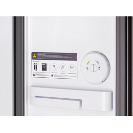 Паровой шкаф HIBERG SD 3G, SKU 34119, дезинфекция паром, УФ-стерилизация, темно-серый, 1500 Вт