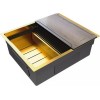 Мойка Paulmark Next-multi sink 54 uni PM785445-BG в брашированном золоте – идеальное решение для вашей кухни