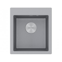 Мойка Paulmark Kante 45 PM104651-GRM, гранит, 465x510 мм, SKU 23724