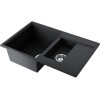 Мойка Omoikiri Daisen 78-2-BL Artgranit/черный (4993334)