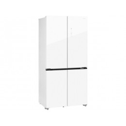 Холодильник HIBERG i-RFQ 705G W, 541л, белое стекло, A+, No Frost, 31626