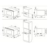 СВЧ-печь SMEG MP122B3 встраиваемая - Элегантность и Функциональность для Вашей Кухни
