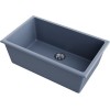 Мойка Omoikiri Okinoshima 76-U/I-SB Natceramic в цвете Smoky Blue - Качественная и стильная для вашей кухни