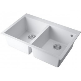 Мойка Omoikiri Bosen 80-2-WH Tetogranit/белый (4993839)