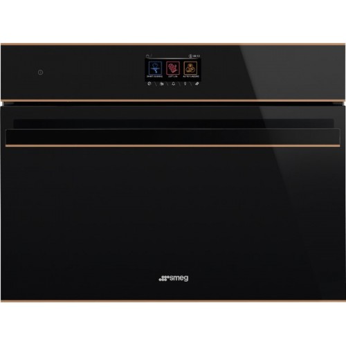 Духовой шкаф SMEG SO4604S4PNR компактный с паром - идеальное решение для вашей кухни