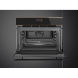Духовой шкаф SMEG SO4604S4PNR 29630, компактный, 41 л, 20 функций, паровая очистка