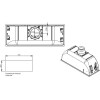 Вытяжка Falmec BUILT-IN BURANO 70 INOX - Эффективное решение для вашей кухни