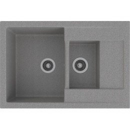 Мойка Gamma Stone GS-11 мрамор 1,5 чаши 750x505 мм SKU 26031