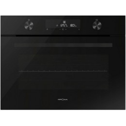 Духовой шкаф KRONA PARABEL 25132 45H BL/BL, компактный, 50 л, 2,6 кВт, гриль, Aqua Clean