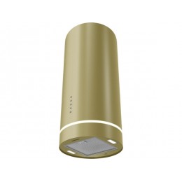Вытяжка MEFERI 29432, цилиндрическая 35 см, золотая, 1200 м³/ч, LED, 3 скорости