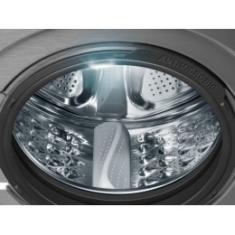 Стирально-сушильная машина MAUNFELD MFWD14106S04, 10 кг, 6 кг, 1400 об/мин, инверторный мотор, нержавеющая сталь, SKU 33533.