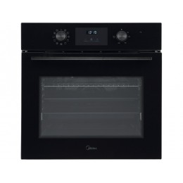 Духовой шкаф Midea MO611107YGB, 60 см, черный, 70 л, 11 программ, гриль, A, SKU 36335