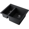 Мойка Omoikiri Bosen 59-2-BL Tetogranit/черный (4993149)