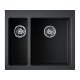 Мойка Omoikiri Bosen 59-2-BL Tetogranit/черный (4993149)