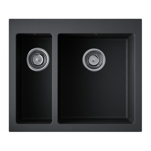 Мойка Omoikiri Bosen 59-2-BL Tetogranit/черный (4993149)