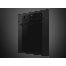 Духовой шкаф SMEG SF6200TB, 60 см, черный, 70 л, 8 функций, гриль, A класс, 3000 Вт, SKU 35637