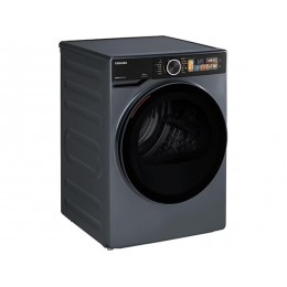 Сушильная машина Toshiba 36639, 10 кг, темно-серая, A+++, Wi-Fi, 12 программ, Heat Pump