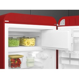 Холодильник SMEG FAB10RRD6, 54.5 см, красный, 122 л, статическое охлаждение, D класс, 35 дБ, SKU 29239