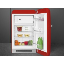 Холодильник SMEG FAB10RRD6, 54.5 см, красный, 122 л, статическое охлаждение, D класс, 35 дБ, SKU 29239