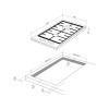 Варочная панель Kuppersberg FS 36 X газовая – стильное и функциональное решение для вашей кухни