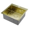 Мойка Omoikiri Akisame 51-LG нерж. сталь/светлое золото (4973439)